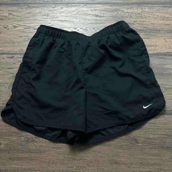 Nike Women's Athletic Black Shorts - Picture 1 of 3